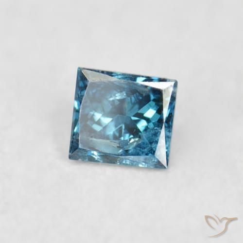 9,17 ctw natürlicher Blau Diamant, Quadrat, VS