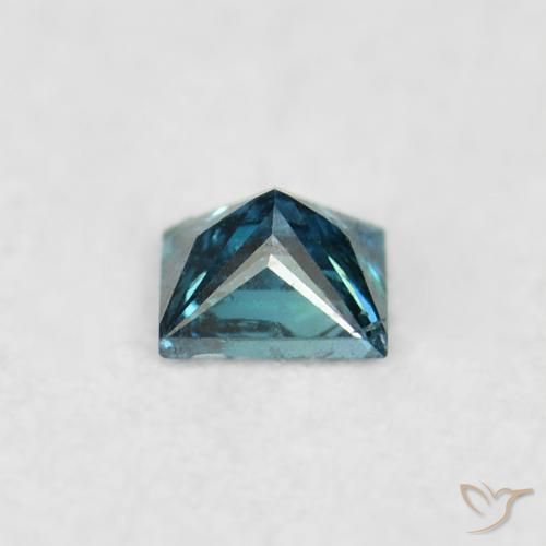 9,17 ctw natürlicher Blau Diamant, Quadrat, VS