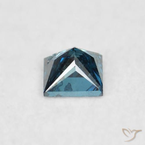 9,17 ctw natürlicher Blau Diamant, Quadrat, VS-SI