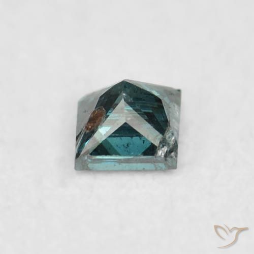 9,17 ctw natürlicher Grün Diamant, Quadrat, VS-SI