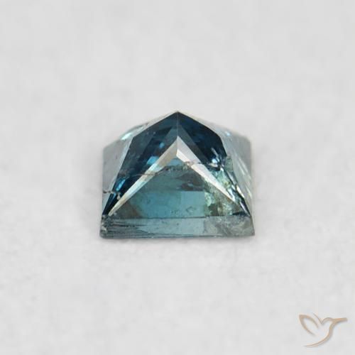 9,17 ctw natürlicher Blau Diamant, Quadrat, VS-SI