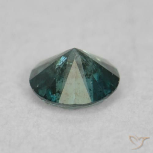 9,17 ctw natürlicher Grün Diamant, Runden, VS-SI