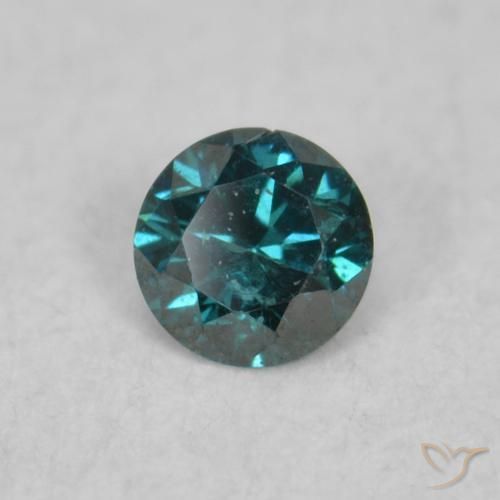 9,17 ctw natürlicher Grün Diamant, Runden, VS-SI
