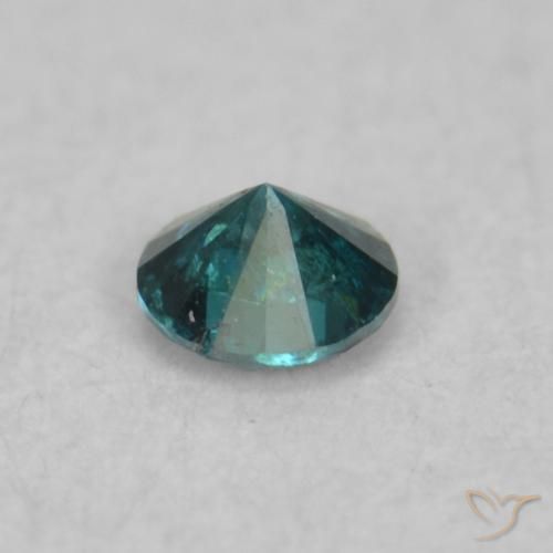 9,17 ctw natürlicher Grün Diamant, Runden, VS-SI