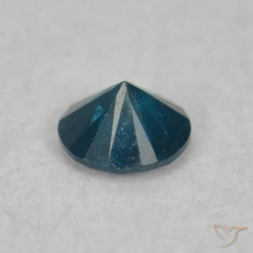 9,17 ctw natürlicher Blau Diamant, Runden, VS-SI