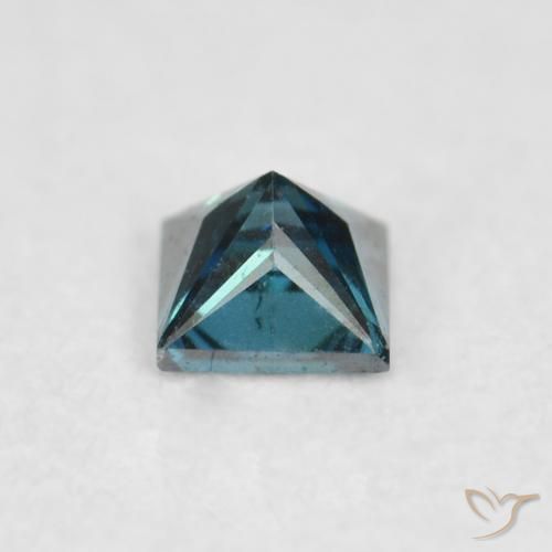 9,17 ctw natürlicher Blau Diamant, Quadrat, VS-SI