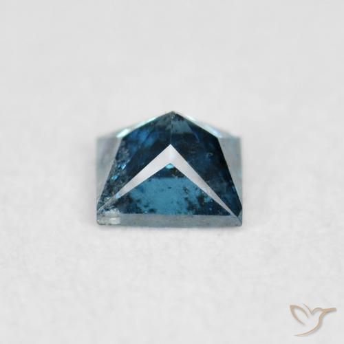 9,17 ctw natürlicher Blau Diamant, Quadrat, VS-SI