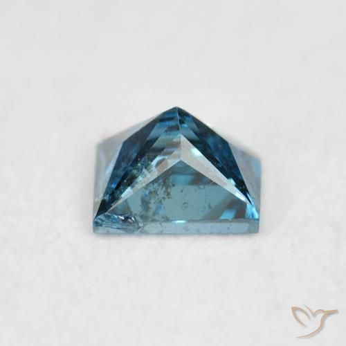 9,17 ctw natürlicher Blau Diamant, Quadrat, VS-SI