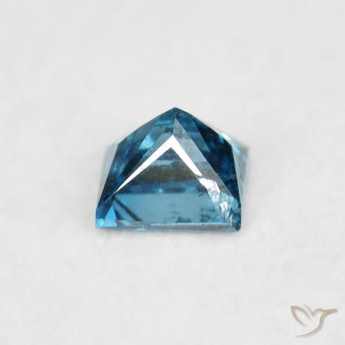 9,17 ctw natürlicher Blau Diamant, Quadrat, VS-SI