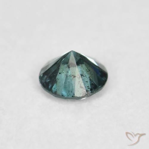9,17 ctw natürlicher Grün Diamant, Runden, VS-SI