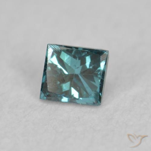 9,17 ctw natürlicher Blau Diamant, Quadrat, VS