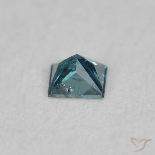 9,17 ctw natürlicher Blau Diamant, Quadrat, VS