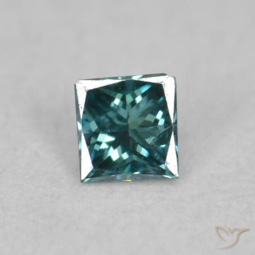 0.05ct Natürlicher Blau Diamant, Quadrat, VS