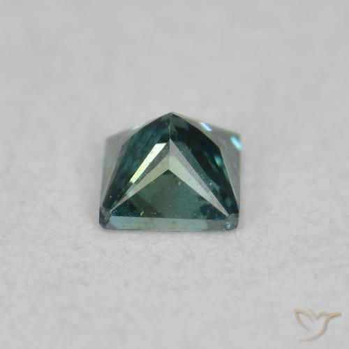 9,17 ctw natürlicher Blau Diamant, Quadrat, VS
