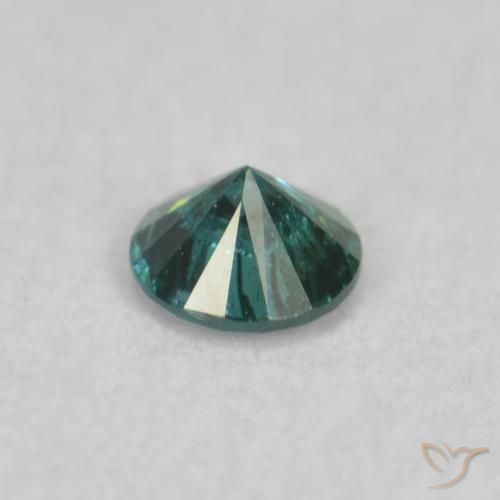 9,17 ctw natürlicher Grün Diamant, Runden, SI