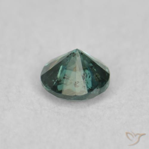 9,17 ctw natürlicher Grün Diamant, Runden, SI