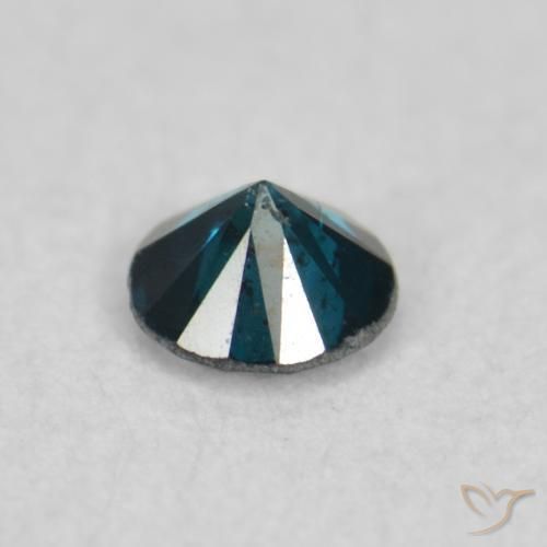 9,17 ctw natürlicher Blau Diamant, Runden, VS