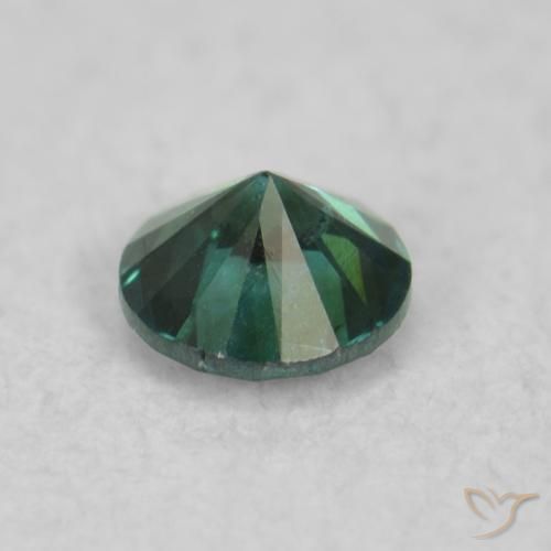 9,17 ctw natürlicher Grün Diamant, Runden, VS-SI