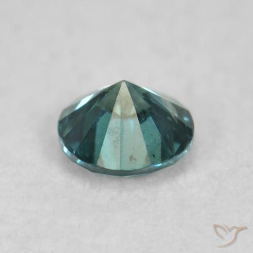 9,17 ctw natürlicher Grün Diamant, Runden, VS-SI