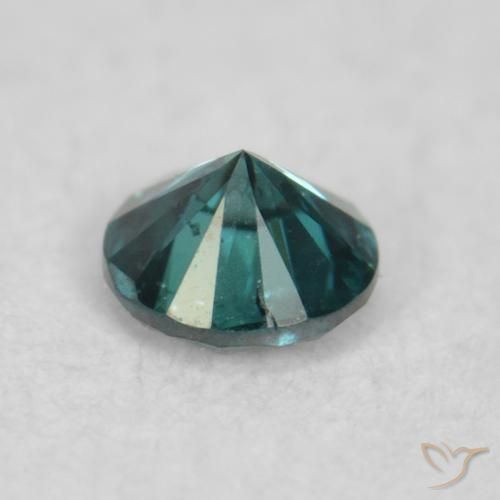 9,17 ctw natürlicher Grün Diamant, Runden, VS-SI