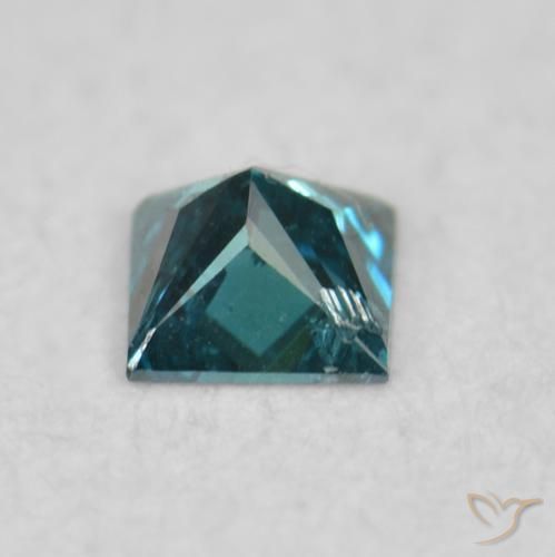 9,17 ctw natürlicher Blau Diamant, Quadrat, VS-SI