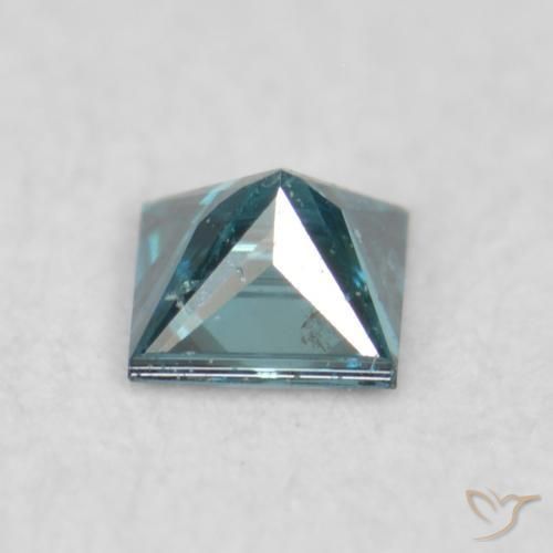9,17 ctw natürlicher Blau Diamant, Quadrat, VS