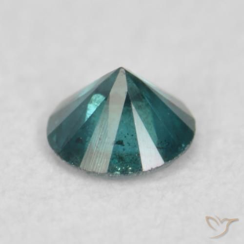 9,17 ctw natürlicher Blau Diamant, Runden, VS