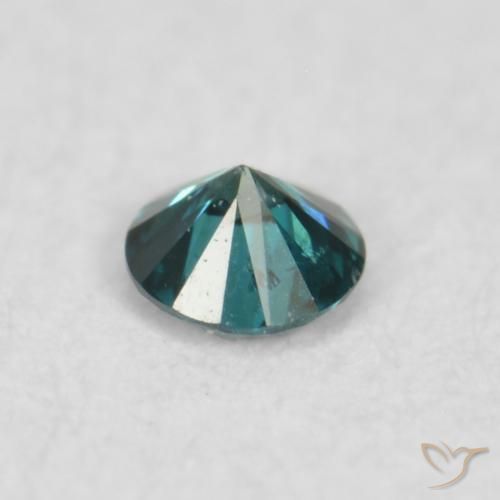9,17 ctw natürlicher Grün Diamant, Runden, VS