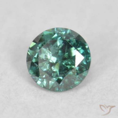 9,17 ctw natürlicher Grün Diamant, Runden, SI