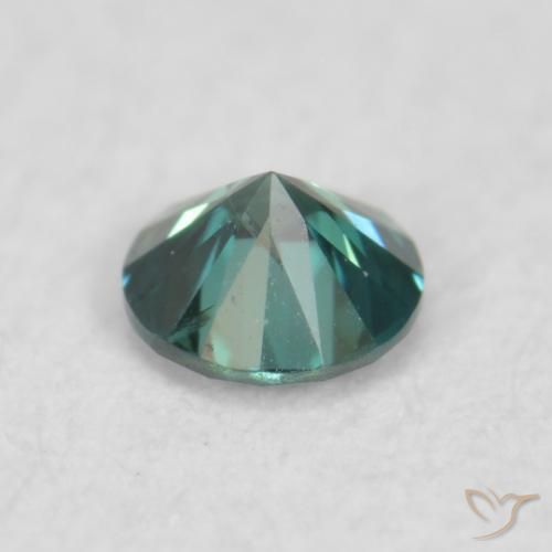 9,17 ctw natürlicher Grün Diamant, Runden, SI