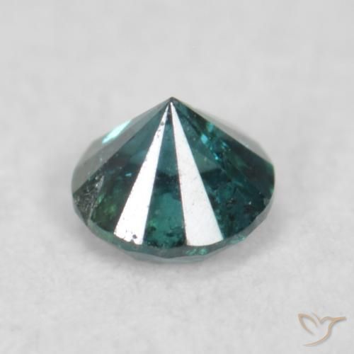9,17 ctw natürlicher Grün Diamant, Runden, SI