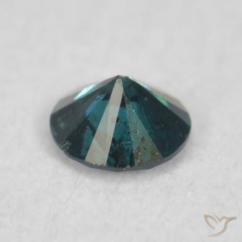 9,17 ctw natürlicher Blau Diamant, Runden, SI