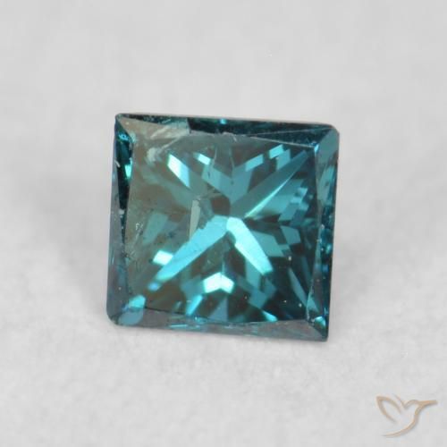 9,17 ctw natürlicher Blau Diamant, Quadrat, VS