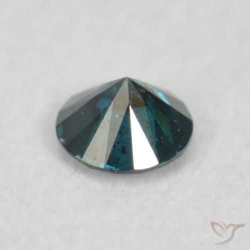 9,17 ctw natürlicher Blau Diamant, Runden, VS