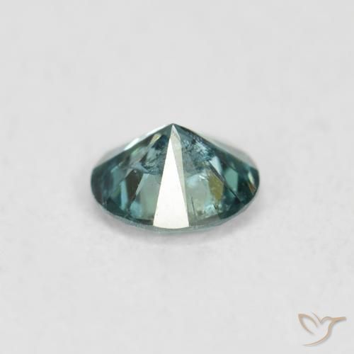 9,17 ctw natürlicher Grün Diamant, Runden, SI