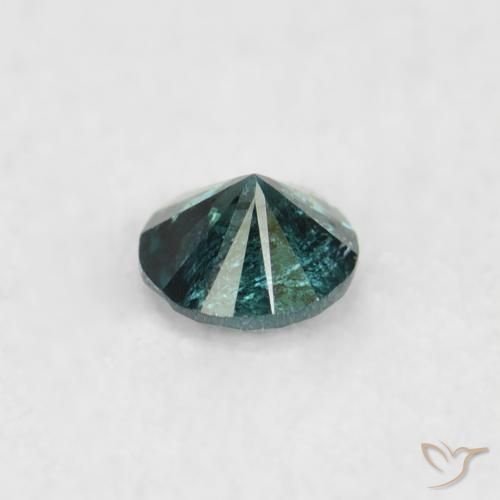 9,17 ctw natürlicher Grün Diamant, Runden, SI