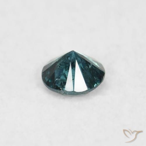 9,17 ctw natürlicher Blau Diamant, Runden, VS