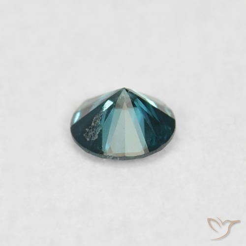 9,17 ctw natürlicher Grün Diamant, Runden, VS