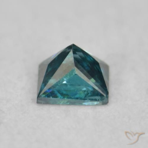 9,17 ctw natürlicher Blau Diamant, Quadrat, VS