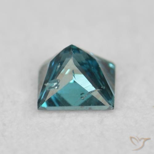 9,17 ctw natürlicher Blau Diamant, Quadrat, VS