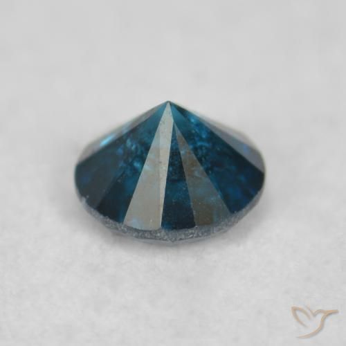 9,17 ctw natürlicher Blau Diamant, Runden, VS