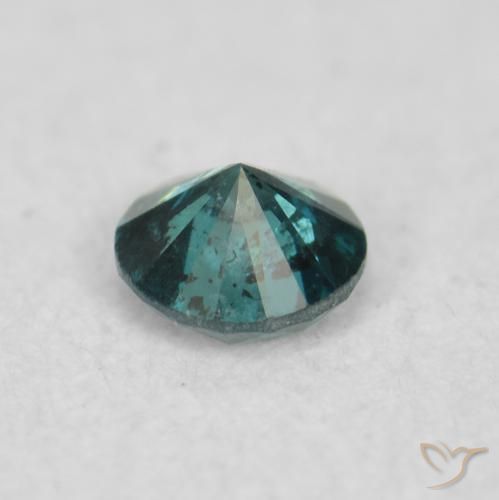 9,17 ctw natürlicher Grün Diamant, Runden, VS