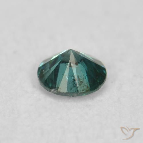 9,17 ctw natürlicher Grün Diamant, Runden, VS