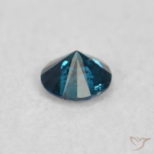 9,17 ctw natürlicher Blau Diamant, Runden, VS
