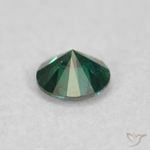 9,17 ctw natürlicher Grün Diamant, Runden, VS