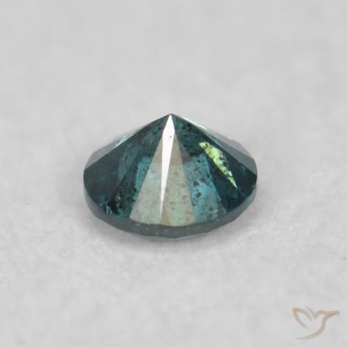 9,17 ctw natürlicher Blau Diamant, Runden, VS