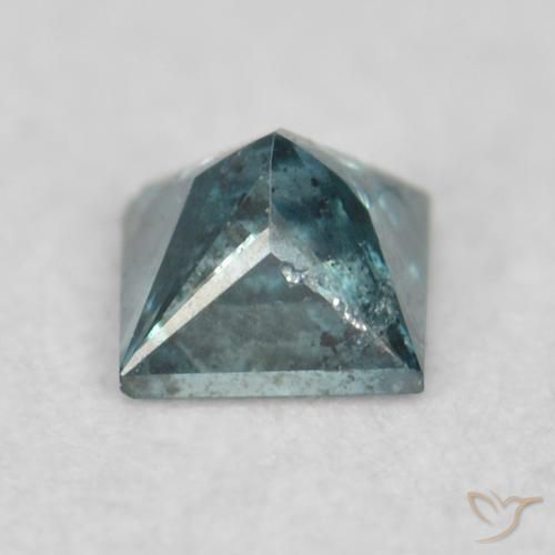 9,17 ctw natürlicher Blau Diamant, Quadrat, VS