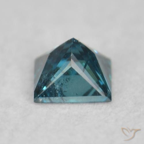 9,17 ctw natürlicher Blau Diamant, Quadrat, VS