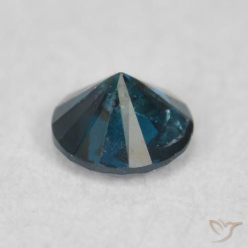 9,17 ctw natürlicher Blau Diamant, Runden, VS