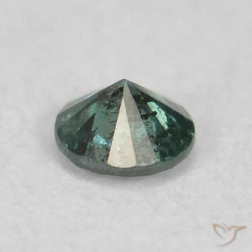 9,17 ctw natürlicher Grün Diamant, Runden, VS